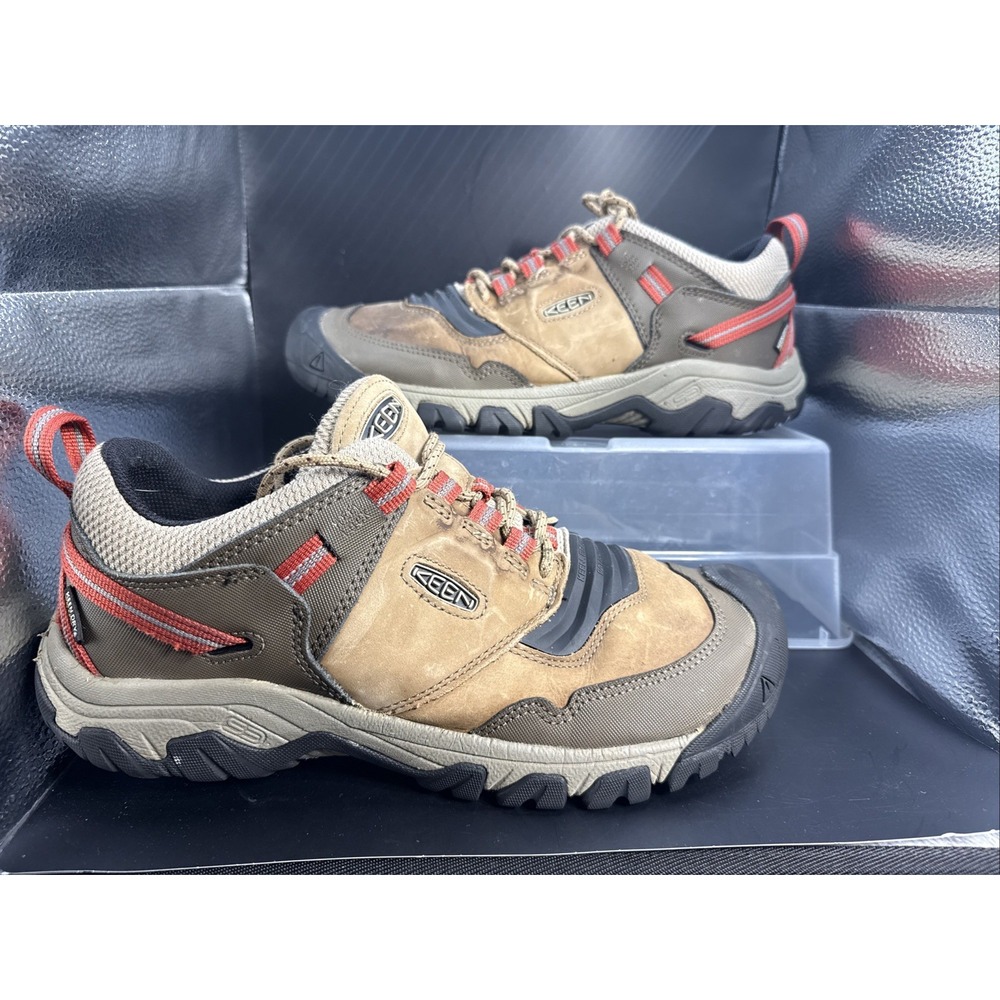 KEEN Ridge Flex Low WP Waterproof Hiking Shoes Mens 12 Size 1025417 Gorpcore EUC
